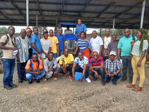 College of Agriculture, UL receives ActionAid Liberia team