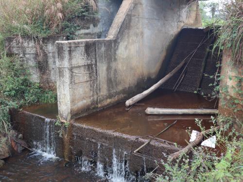 irrigation system at Puokpah Farmers Corporative rice farm in River Gee