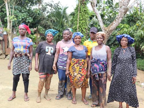 CCWEA Women Rice farmers in Pleebo