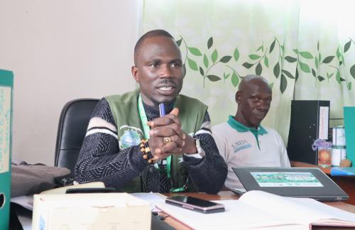 J. Sheriff B. Tweh MOA Coordinator in River Gee