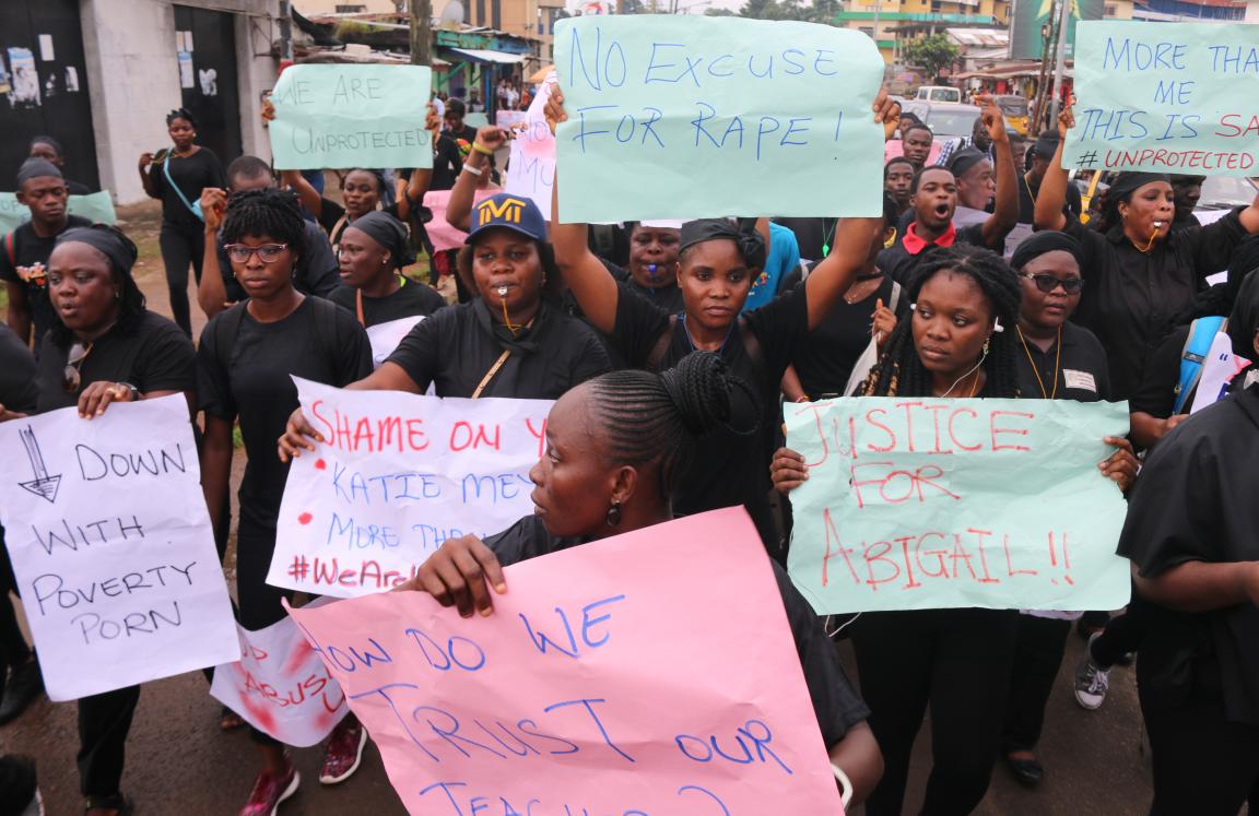 Advocating against SGBVs at Schools, Public places and work places