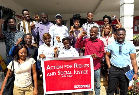Youth organizations leaders and government partners pose after the Youth AHEAD inception Meeting
