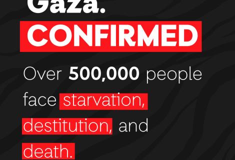 Gaza facing farmine
