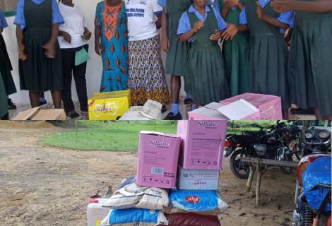 ActionAid Liberia Donation to Female inmates and school girls in Grand Gedeh