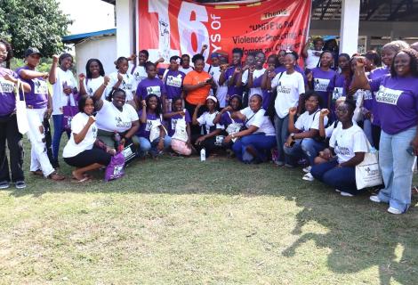 YUWM Capacity building camp liberia