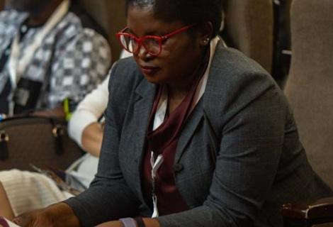 UNICEF Chief of Child Protection, Hellen Nyangoya to Liberia 