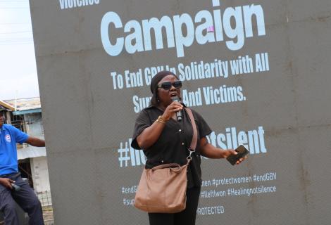 ActionAid Liberia's Women's Rights manager 