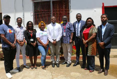 SG Meetin with Liberian youths