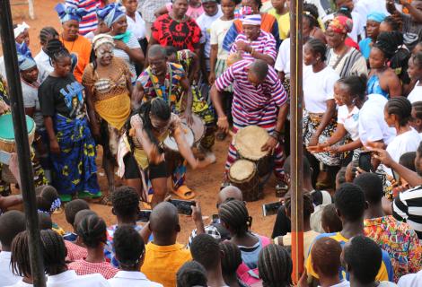 women dancing at the 2025 cultural festival