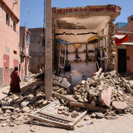 ActionAid reacts to the earthquake in Morocco – calling for support to affected regions.  