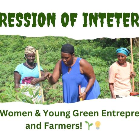 "Calling Women & Young Green Entrepreneurs and Farmers! 🌱💡