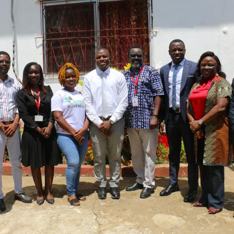 SG Meetin with Liberian youths