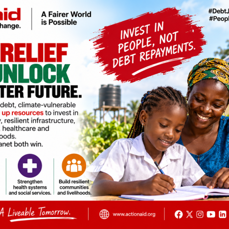 Climate-vulnerable countries spend nearly 25 times more on debt than on climate action, new ActionAid report finds