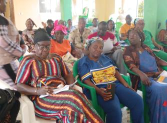 Partial view of participants at the Grand Cape Mount Orientation 