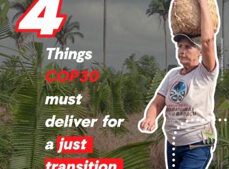 COP30 CALLS FROM ACTIONAID