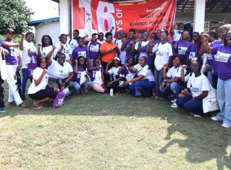 YUWM Capacity building camp liberia