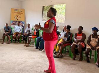 220 girls trained by ActionAid Liberia